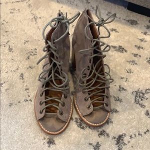 Jeffery Campbell Cors peep toe bootie